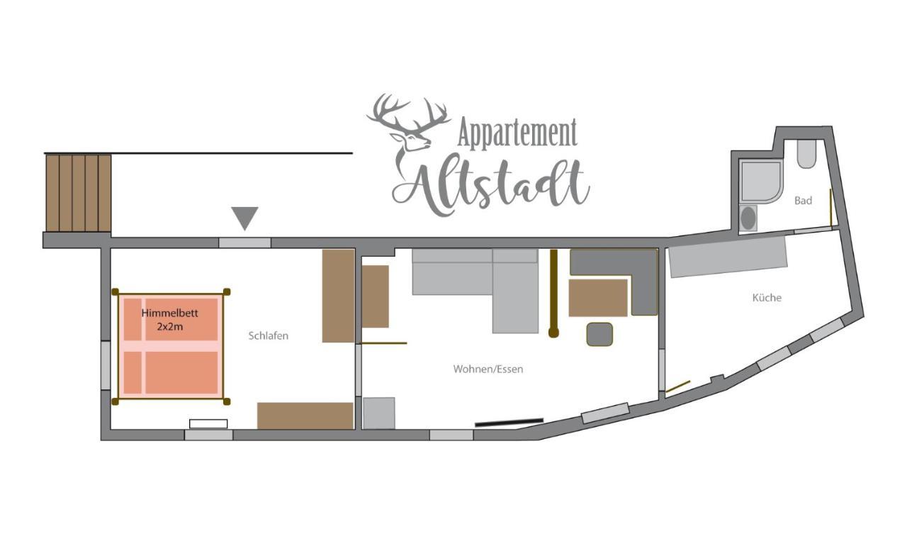 Appartement Altstadt, Gasthaus Hirsch Hirschhorn Exterior photo